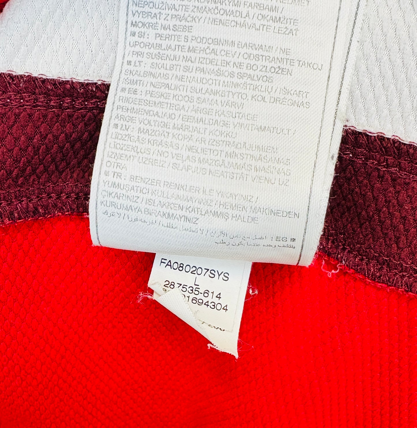 2008 2010 Arsenal Nike Home Football Shirt FABREGAS 4 Mens Large