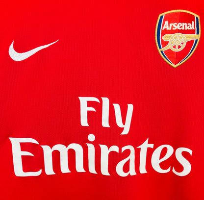 2008 2010 Arsenal Nike Home Football Shirt FABREGAS 4 Mens Large