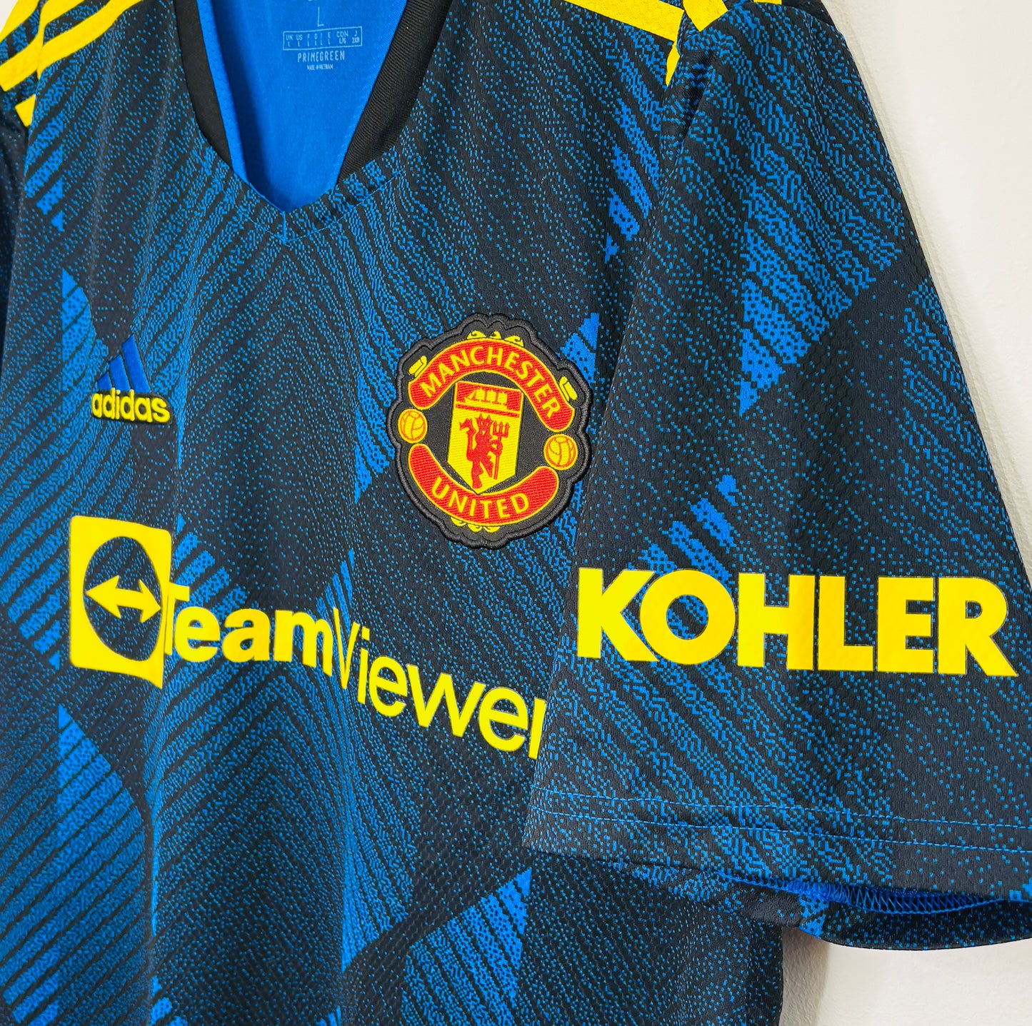 2021 2022 Manchester United Adidas 3rd Football Shirt RONALDO 7 Men's Large