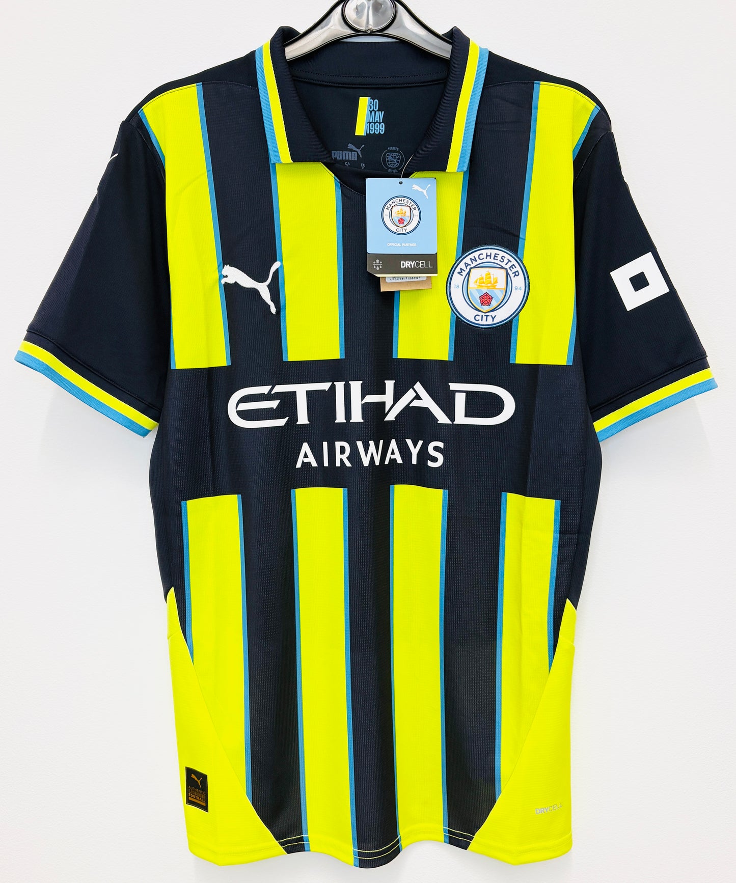 BNWT 2024 2025 Manchester City Puma Away Football Shirt BERNARDO 20 Men's Small