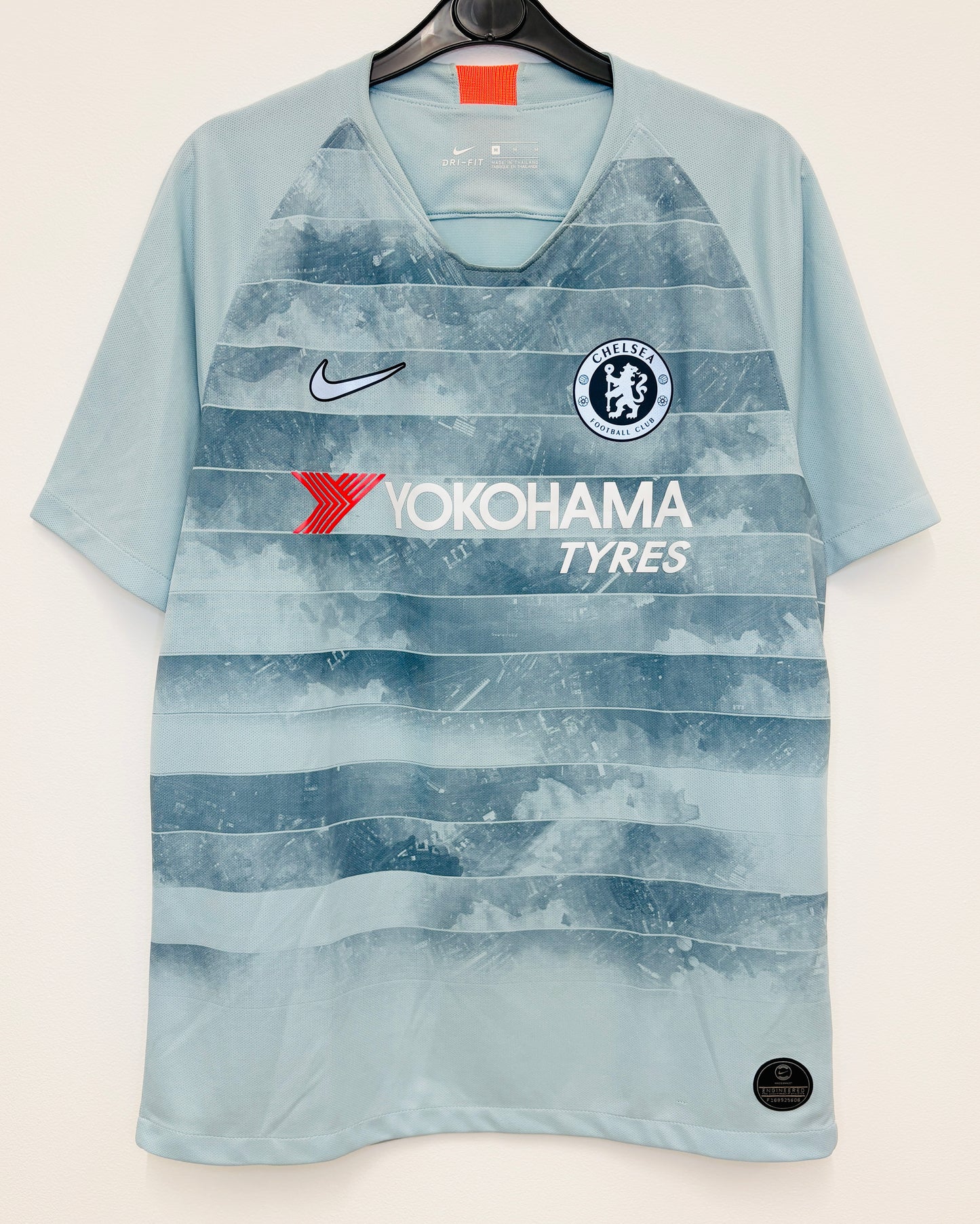2018 2019 Chelsea Nike 3rd Football Shirt HAZARD 10 Mens Medium
