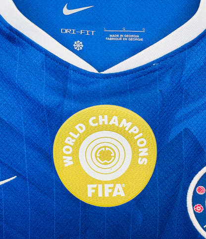 BNWT 2025 2026 Chelsea Nike Home Football Shirt WORLD CHAMPIONS 25 Men's Large