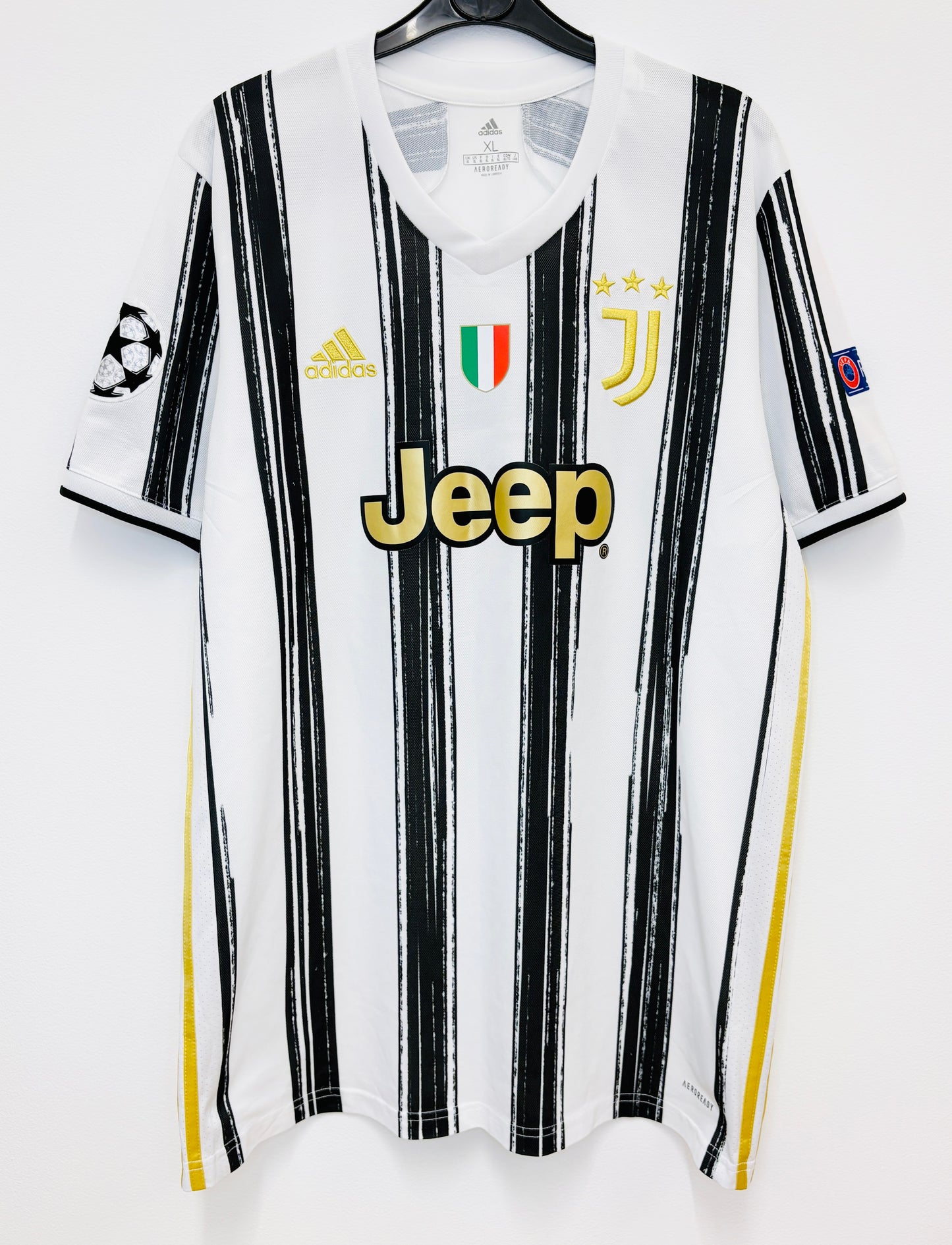 2020 2021 Juventus Adidas Home UCL Football Shirt DYBALA 10 Men's XL