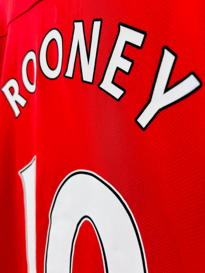 2011 2012 Manchester United Nike Home Football Shirt ROONEY 10 Men's Large