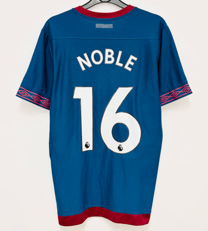 2018 2019 West Ham Umbro Away Football Shirt NOBLE 16 Men's Medium