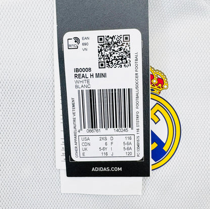 BNWT 2023 2024 Real Madrid Adidas Home Football Kit VINI JR 7 Kids 5-6 Years