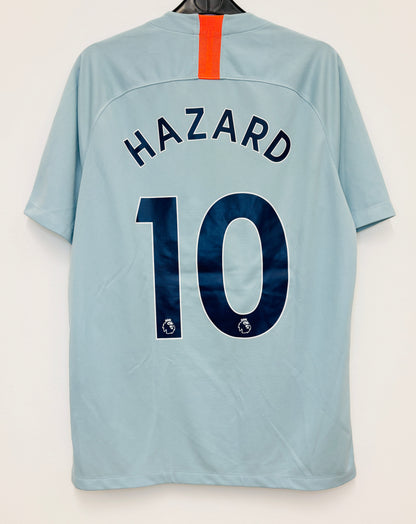 2018 2019 Chelsea Nike 3rd Football Shirt HAZARD 10 Mens Medium