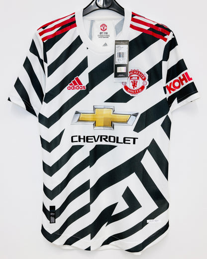 BNWT 2020 2021 Manchester United Adidas Player Spec 3rd Football Shirt POGBA 6 Men's XS