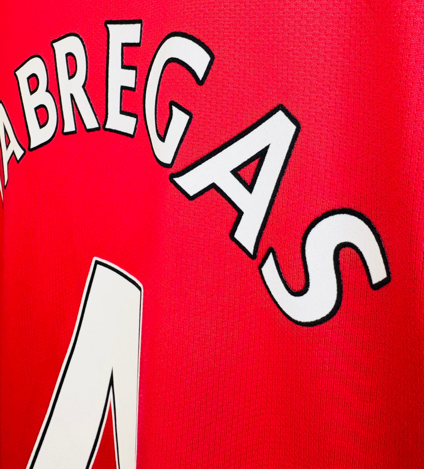 2008 2010 Arsenal Nike Home Football Shirt FABREGAS 4 Mens Large