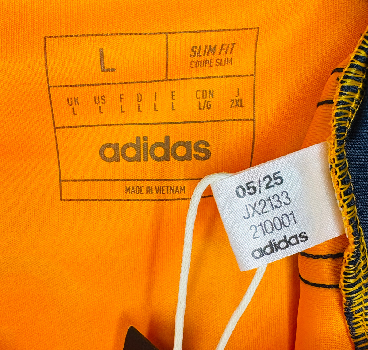 BNWT 2024 2025 Real Madrid Adidas Away Football Shirt BELLINGHAM 5 Men's Large