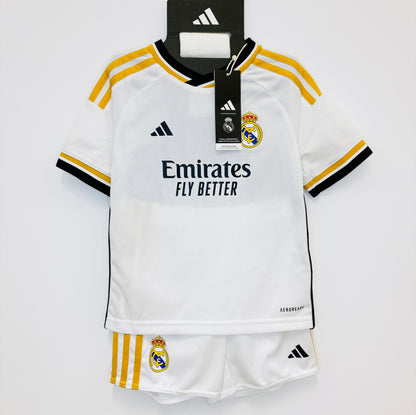 BNWT 2023 2024 Real Madrid Adidas Home Football Kit VINI JR 7 Kids 5-6 Years