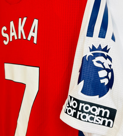 BNWT 2024 2025 Arsenal Adidas Home Authentic Football Shirt SAKA 7 Men's Medium