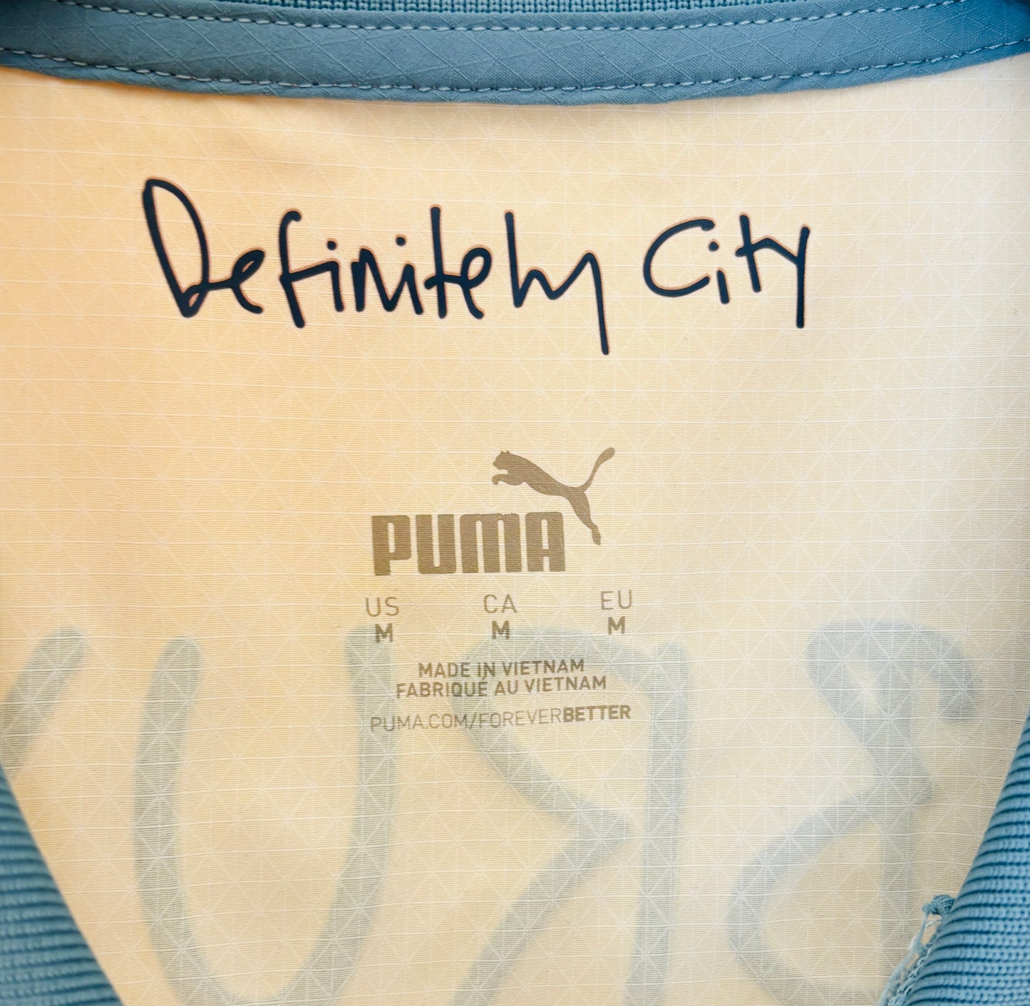 2024 2025 Manchester City Puma 4th Player Spec Football Shirt DE BRUYNE 17 Men's Medium