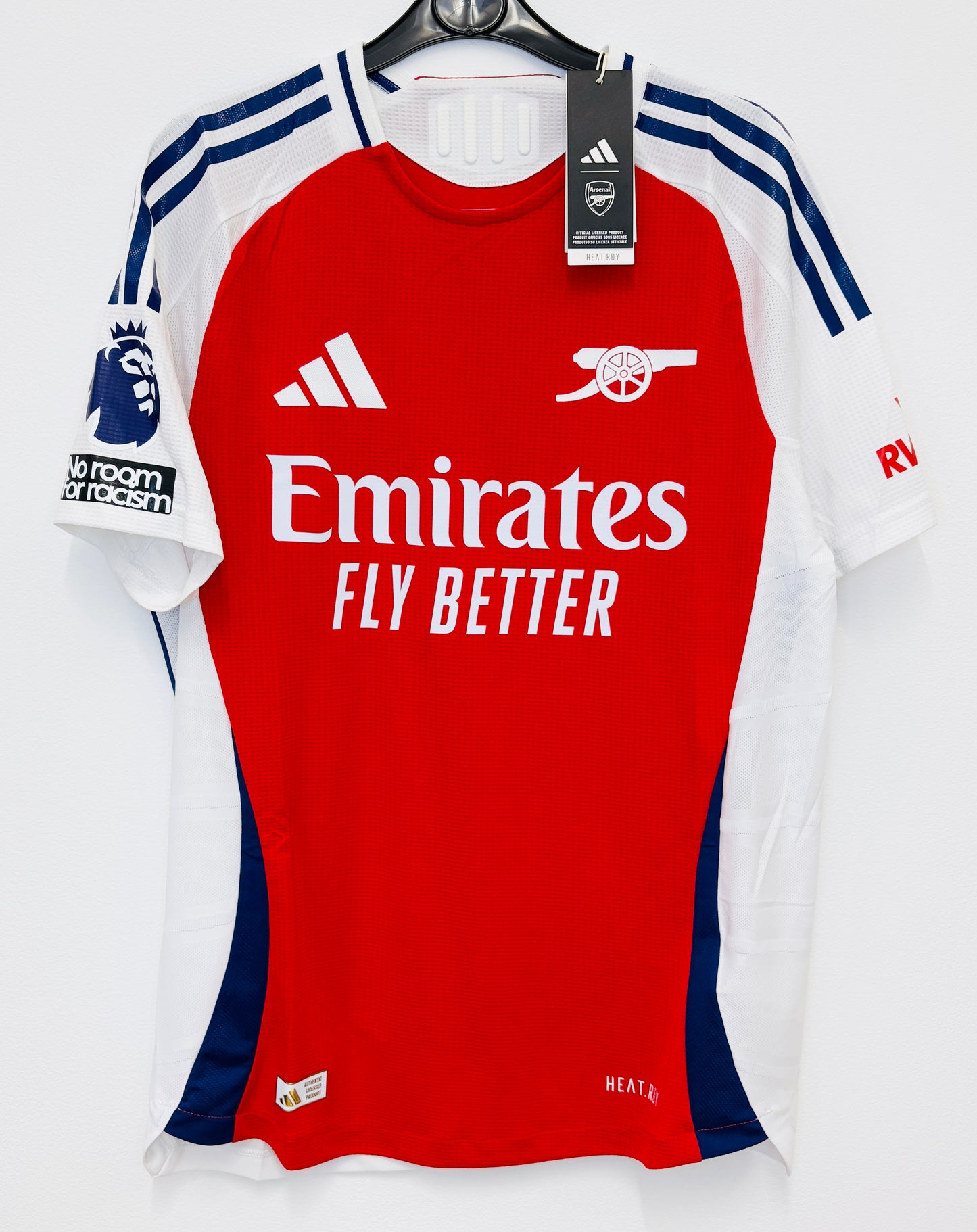 BNWT 2024 2025 Arsenal Adidas Home Authentic Football Shirt SAKA 7 Men's Medium