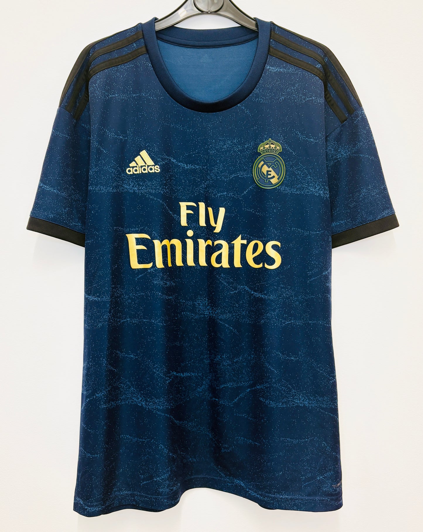 2019 2020 Real Madrid Adidas Away BENZEMA 9 Football Shirt Men's Large
