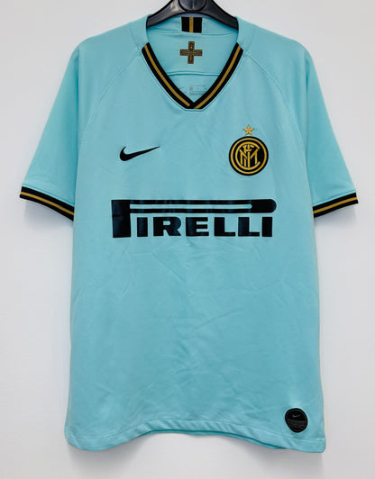 2019 2020 Inter Milan Nike Away UCL Football Shirt LAUTARO 10 Men's Large