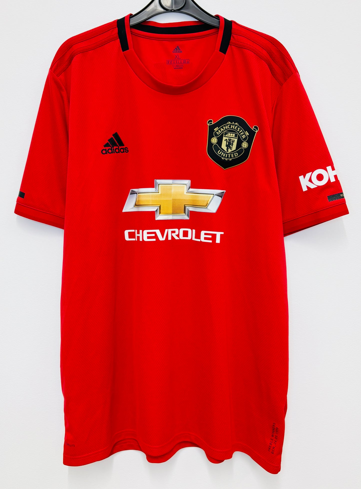 2019 2020 Manchester United Adidas Home Football Shirt MARTIAL 9 Men's XL