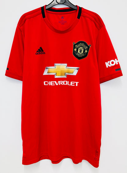 2019 2020 Manchester United Adidas Home Football Shirt MARTIAL 9 Men's XL
