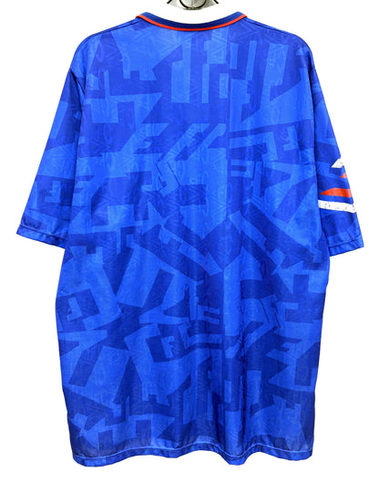1991 1993 Chelsea Umbro Home Football Shirt LAMPARD 8 Mens Medium