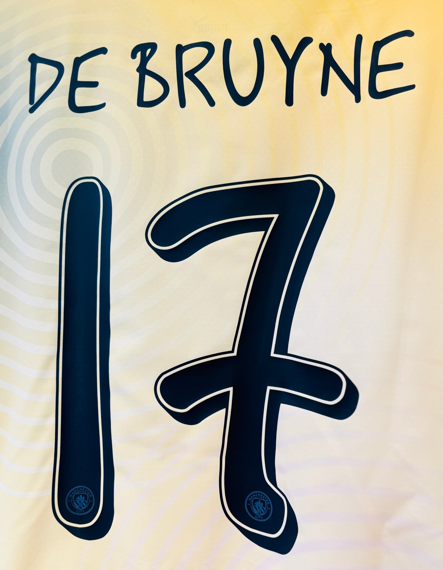 2024 2025 Manchester City Puma 4th Player Spec Football Shirt DE BRUYNE 17 Men's Medium