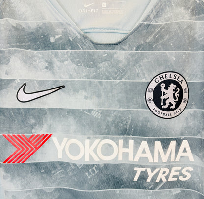 2018 2019 Chelsea Nike 3rd Football Shirt HAZARD 10 Mens Large