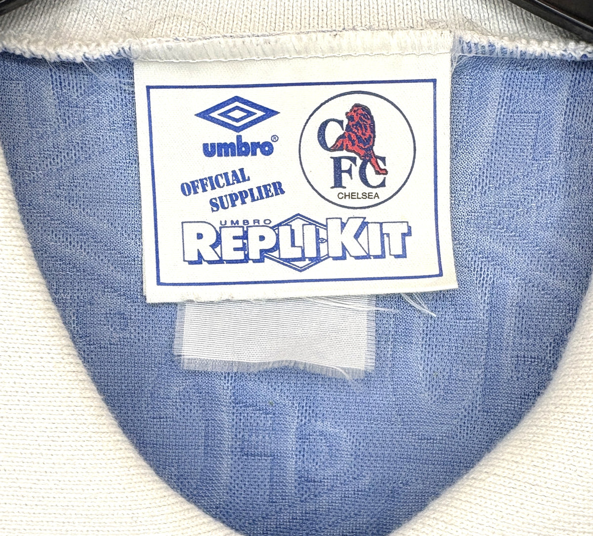 1991 1993 Chelsea Umbro Home Football Shirt LAMPARD 8 Mens Medium