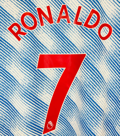 BNWT 2021 2022 Manchester United Adidas Away Football Shirt RONALDO 7 Men's 3XL