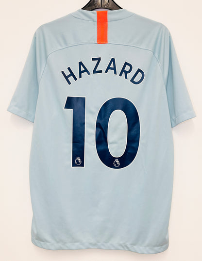 2018 2019 Chelsea Nike 3rd Football Shirt HAZARD 10 Mens Large