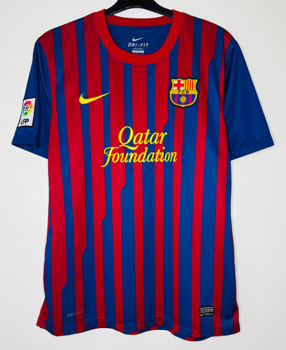 2011 2012 Barcelona Nike Home Football Shirt MESSI 10 Men's Large