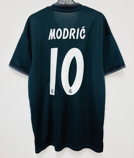 2018 2019 Real Madrid Adidas Away MODRIC 10 Football Shirt Men's Large