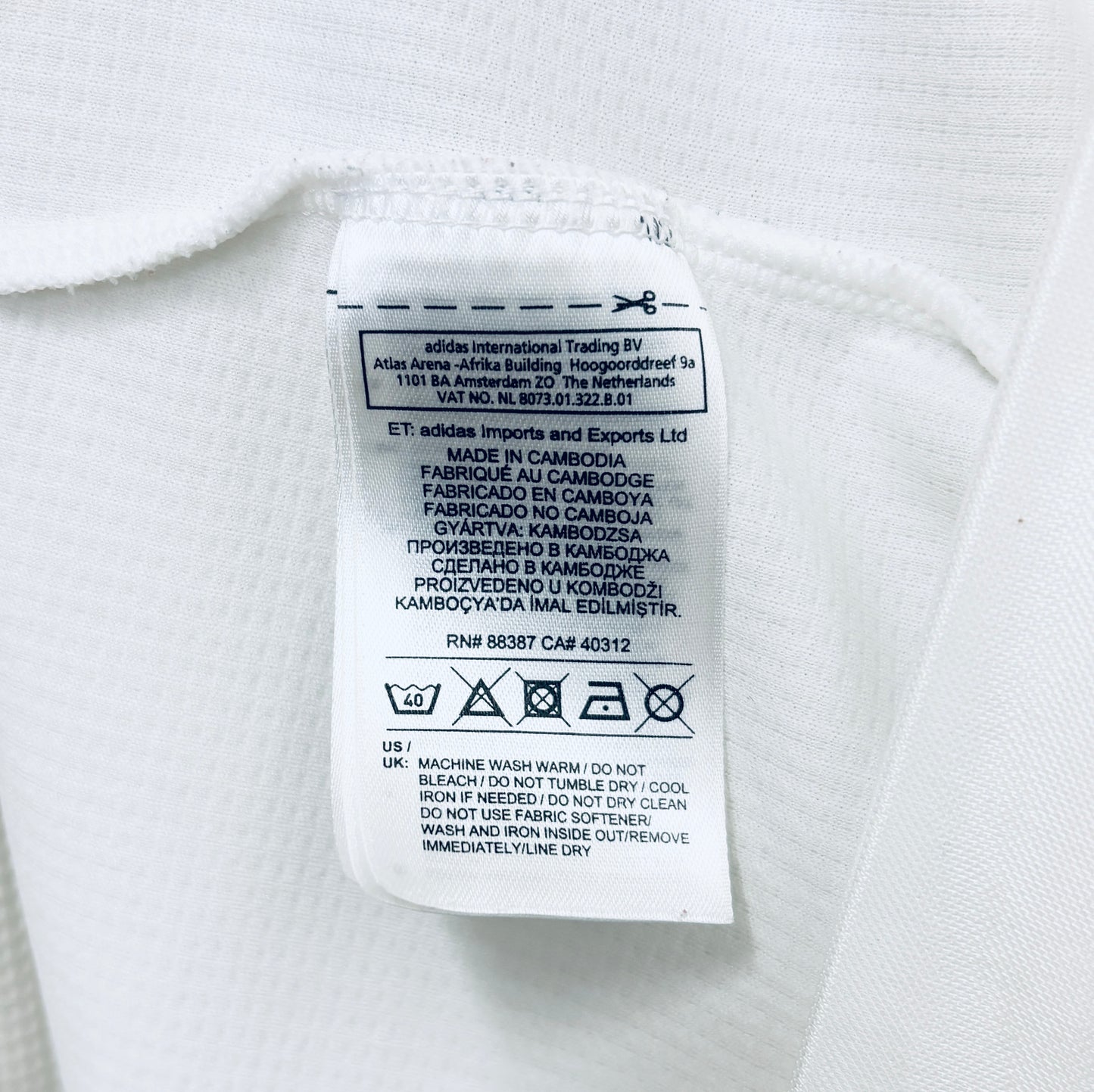 2015 2016 Real Madrid Adidas Home UCL FINAL Football Shirt RONALDO 7 Men's XL