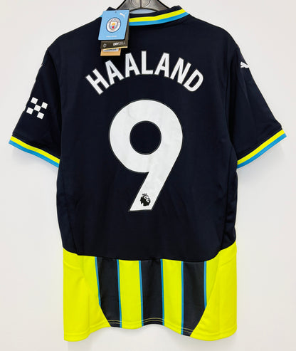 BNWT 2024 2025 Manchester City Puma Away Football Shirt HAALAND 9 Men's Small
