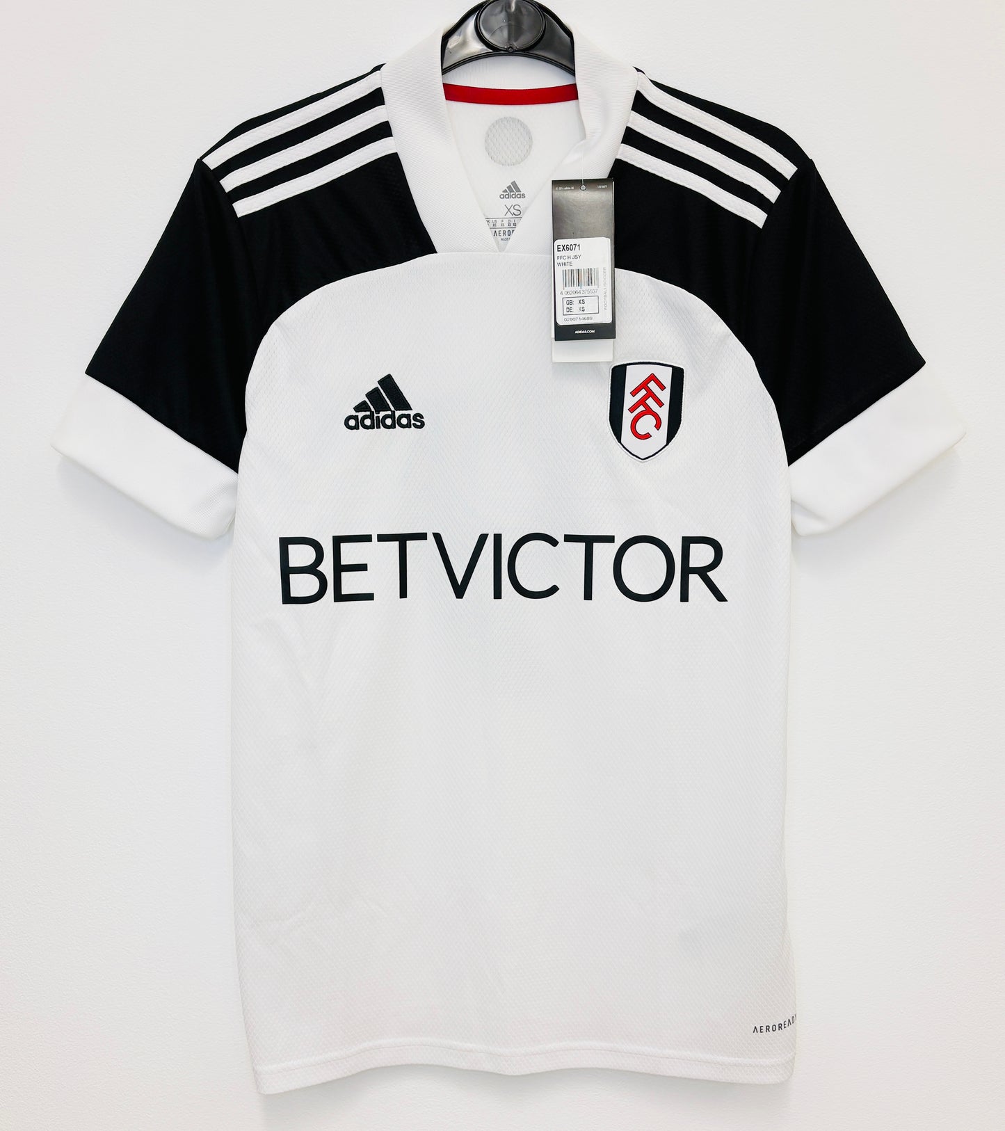 BNWT 2020 2021 Fulham Adidas Home Football Shirt Men's XS