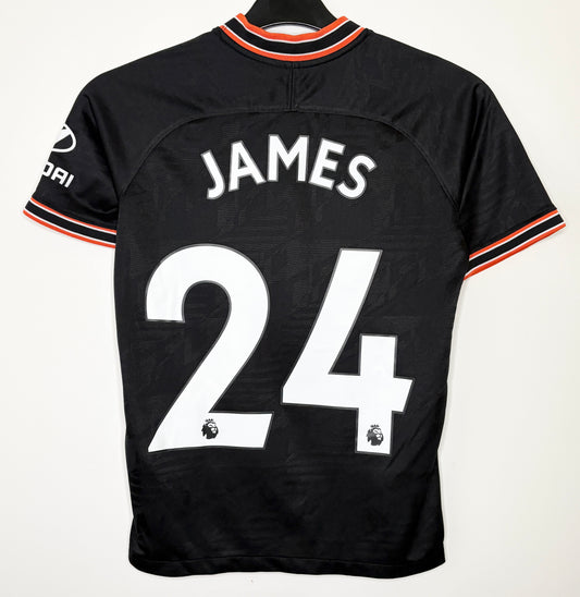 2019 2020 Chelsea Nike 3rd Football Shirt JAMES 24 Kids 11-12 Years