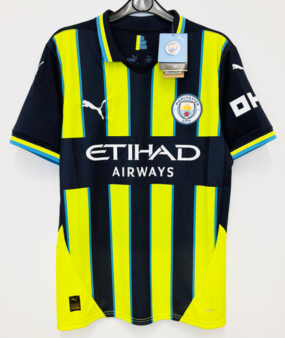 BNWT 2024 2025 Manchester City Puma Away Football Shirt HAALAND 9 Men's Small