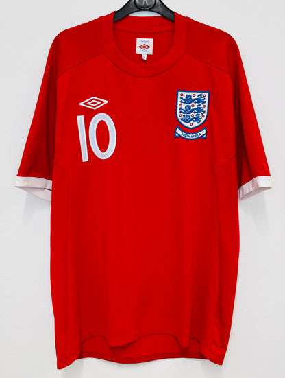 2010 2011 England Umbro Away Football Shirt ROONEY 10 Men's XL