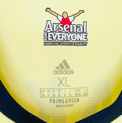 2021 2022 Arsenal Adidas Away Football Shirt SAKA 7 Men's XL