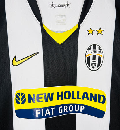 2008 2009 Juventus Nike Home Football Shirt DEL PIERO 10 Men's Large