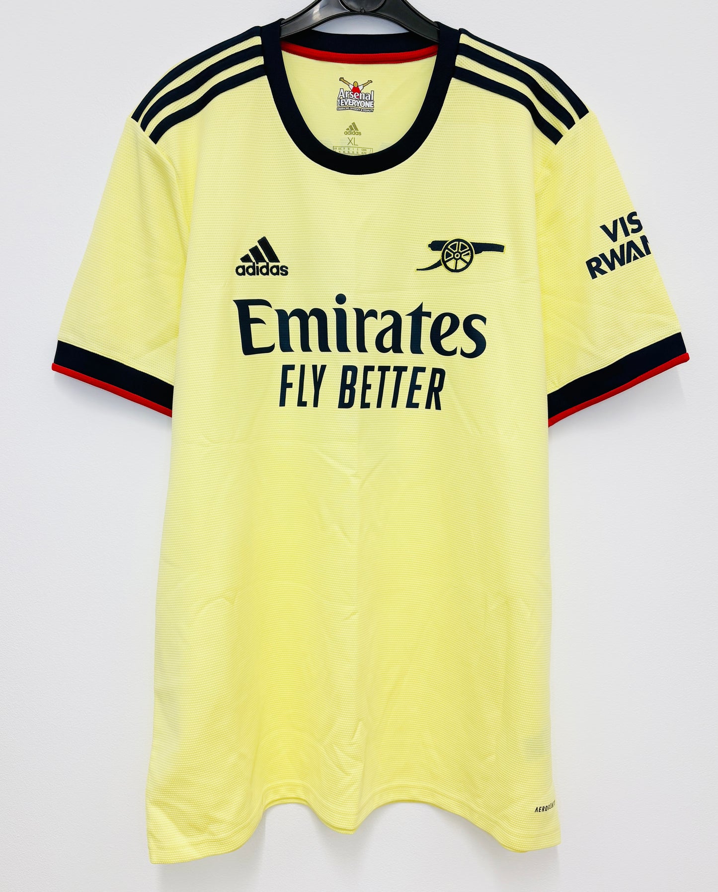2021 2022 Arsenal Adidas Away Football Shirt SAKA 7 Men's XL