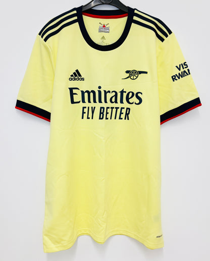 2021 2022 Arsenal Adidas Away Football Shirt SAKA 7 Men's XL
