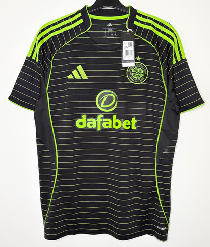 BNWT 2025 2026 Celtic Adidas Away Football Shirt NYGREN 8 Men's Large