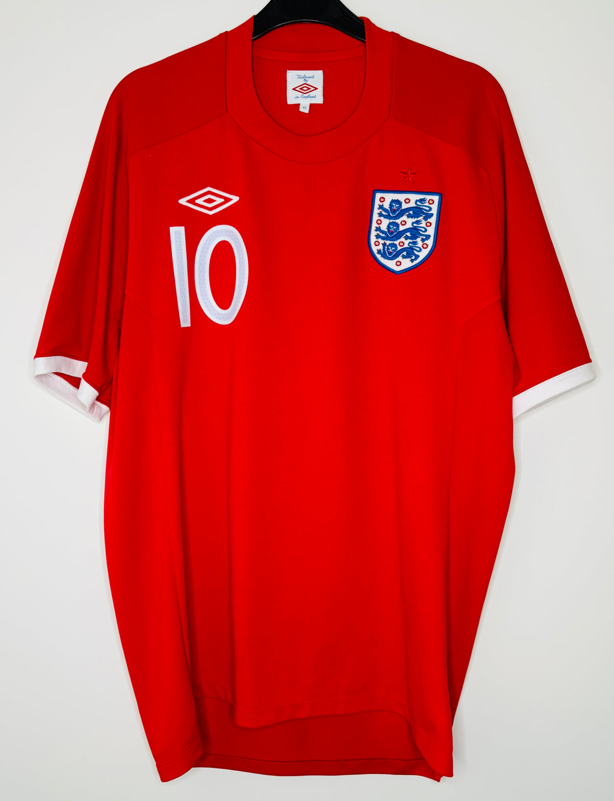 2010 2011 England Umbro Away Football Shirt ROONEY 10 Men's Large