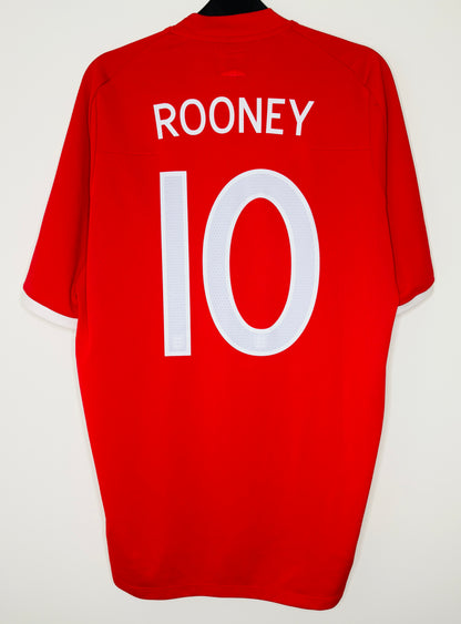 2010 2011 England Umbro Away Football Shirt ROONEY 10 Men's Large