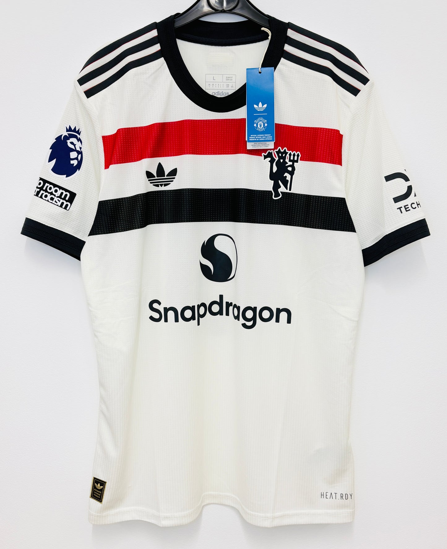 BNWT 2024 2025 Manchester United Adidas Authentic 3RD Football Shirt B.FERNANDES 8 Men's Large