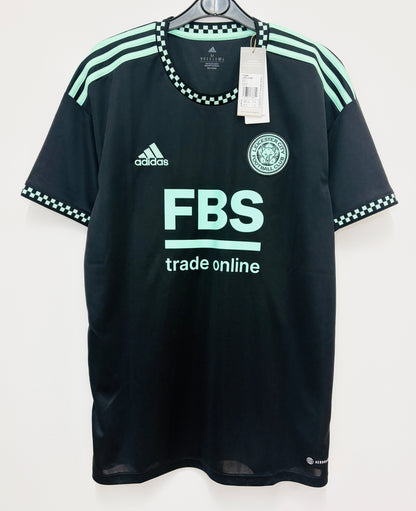 BNWT 2022 2023 Leicester City Adidas Away Football Shirt IHEANACHO 14 Men's Medium