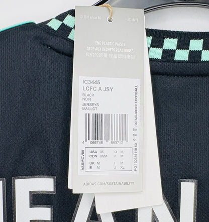 BNWT 2022 2023 Leicester City Adidas Away Football Shirt IHEANACHO 14 Men's Medium