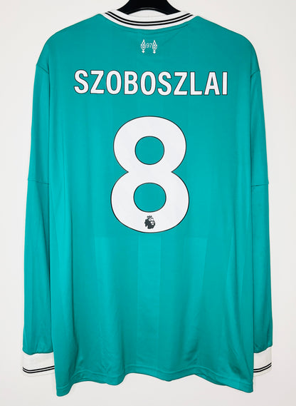 2025 2026 Liverpool Adidas 3rd Football Shirt SZOBOSZLAI 8 Men's XL