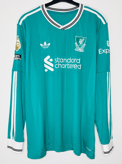 2025 2026 Liverpool Adidas 3rd Football Shirt SZOBOSZLAI 8 Men's XL