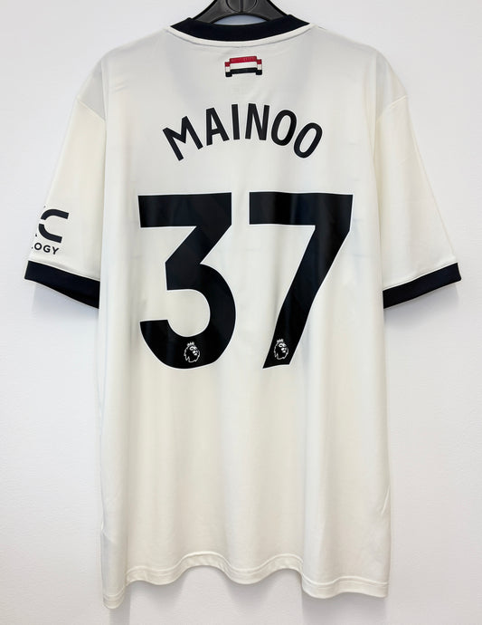 2024 2025 Manchester United Adidas 3RD Football Shirt MAINOO 37 Men's XL