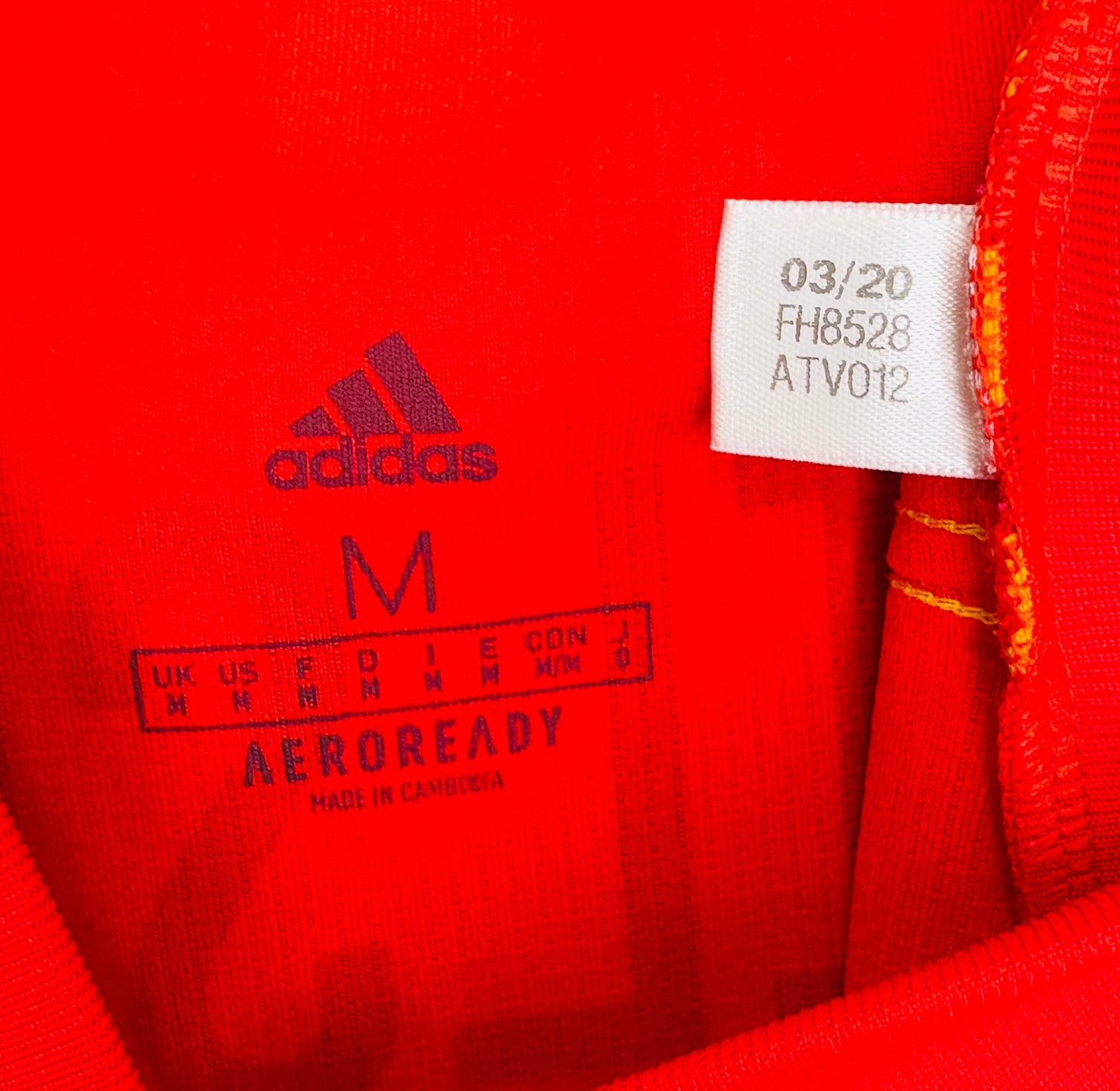2020 2021 Wales Adidas Home Football Shirt WILSON 8 Mens Medium